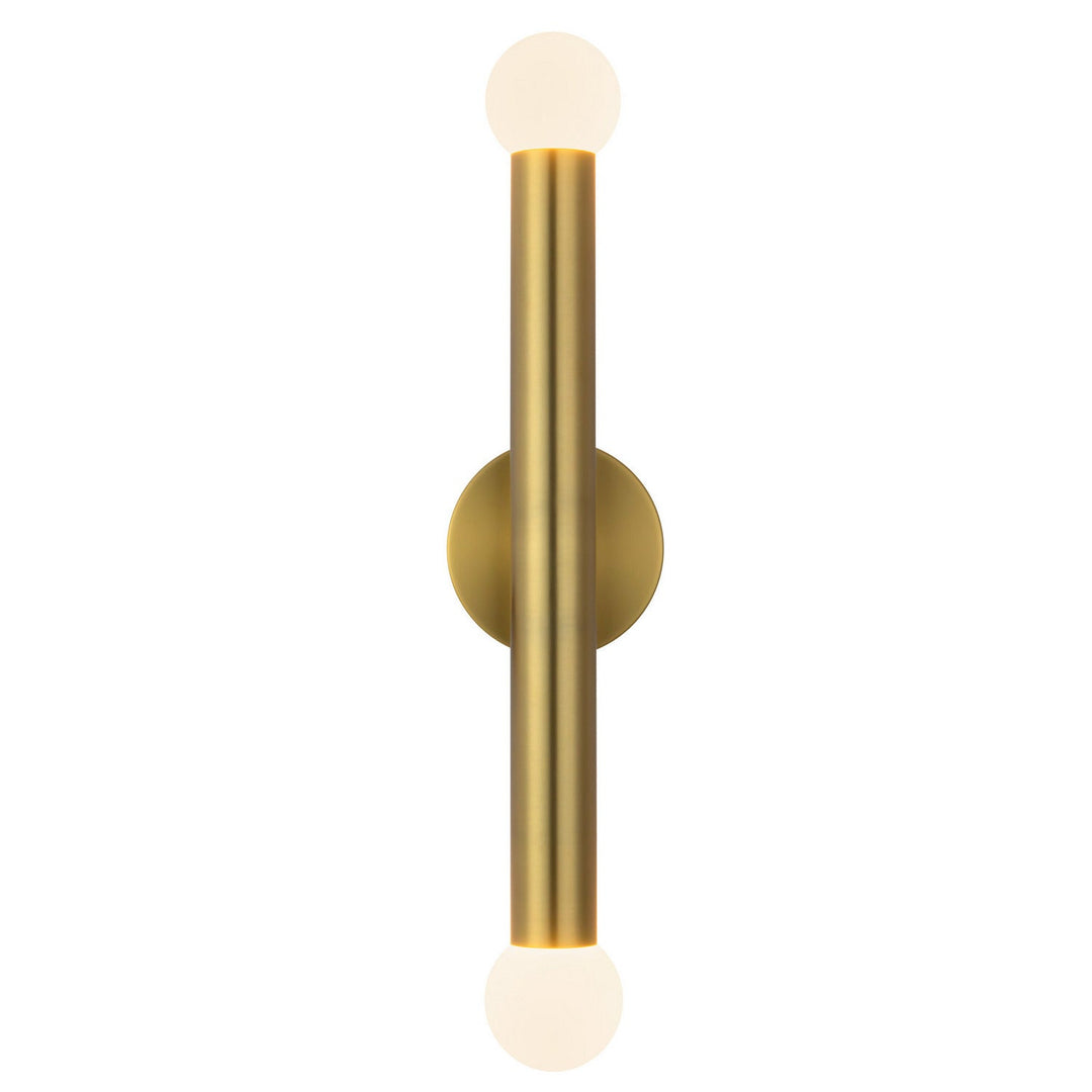Calla LED Vanity Light in Brushed Gold Kuzco Canada
