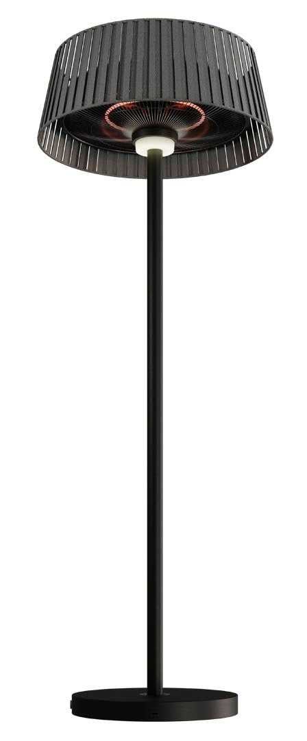 Vellura Freestand Heater in Charcoal Grey Eurofase Canada