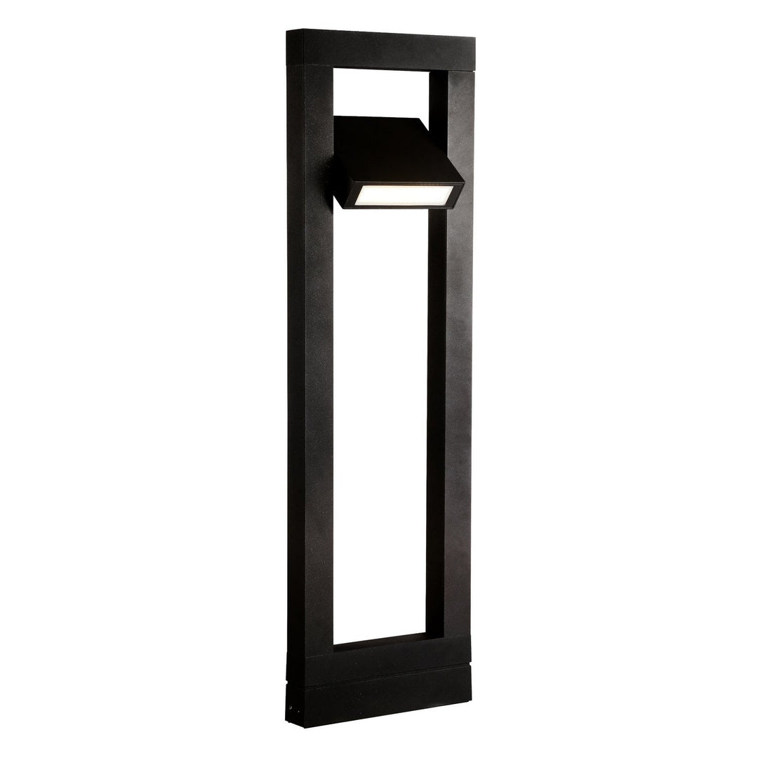 Crois LED Bollard in Black Eurofase Canada