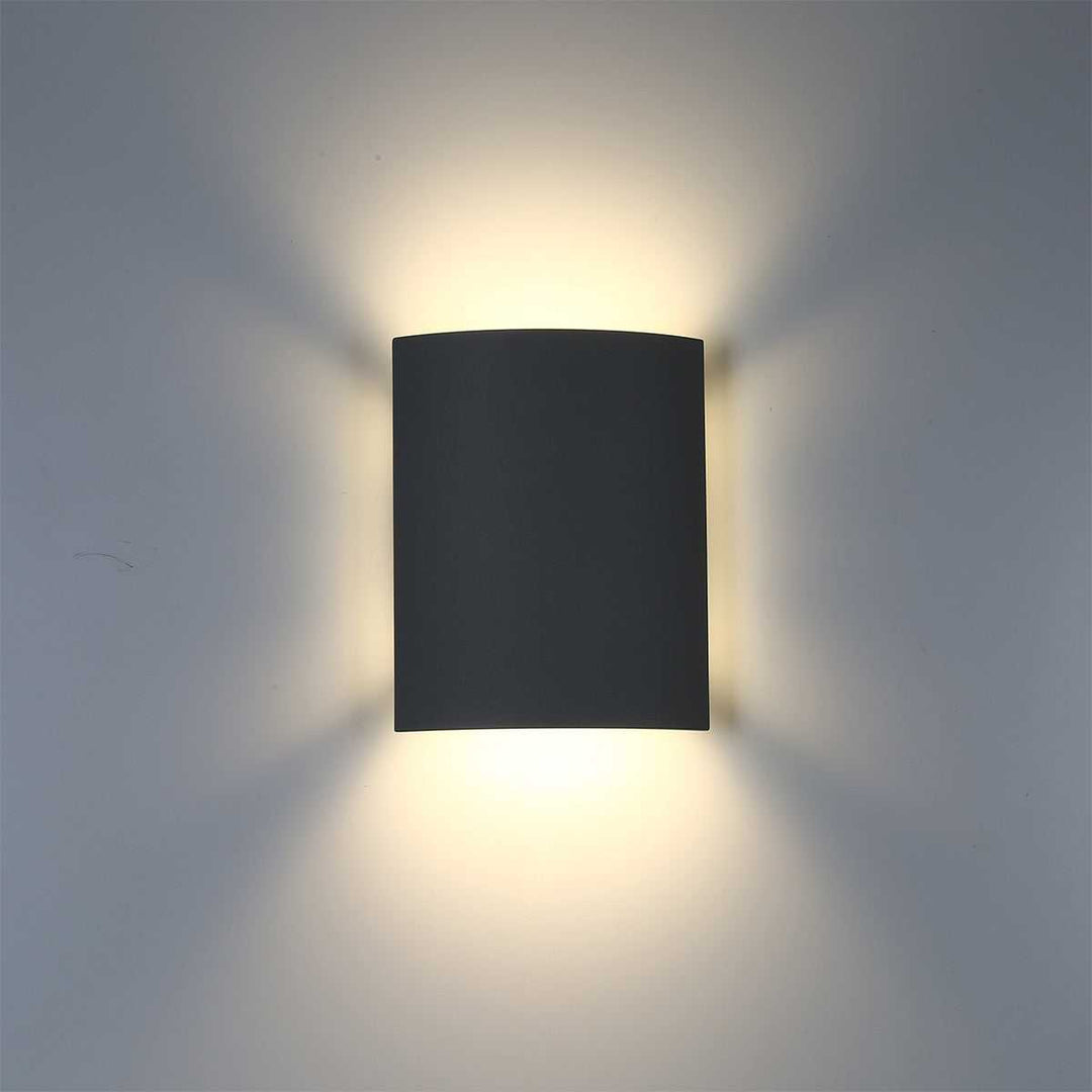 Architectural Outdoor LED Wall Mount in Black Eurofase Canada