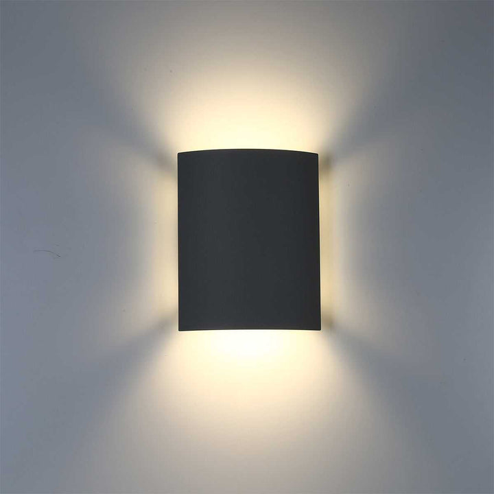 Architectural Outdoor LED Wall Mount in Black Eurofase Canada