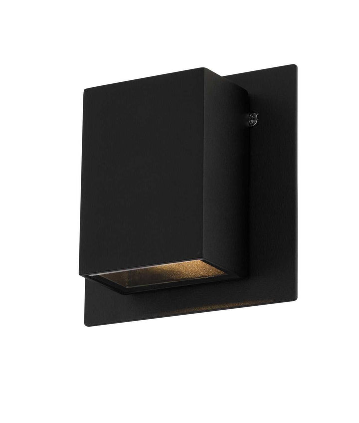 Erebus LED Wall Mount in Black Eurofase Canada
