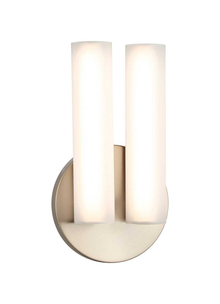 Axis LED Wall Sconce in Champagne Gold Matteo Canada