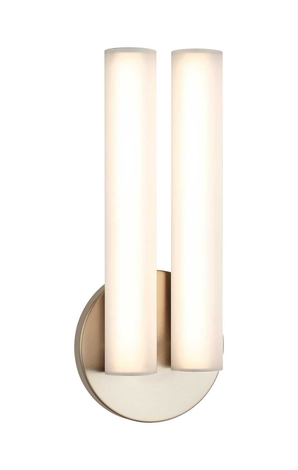 Axis LED Wall Sconce in Champagne Gold Matteo Canada