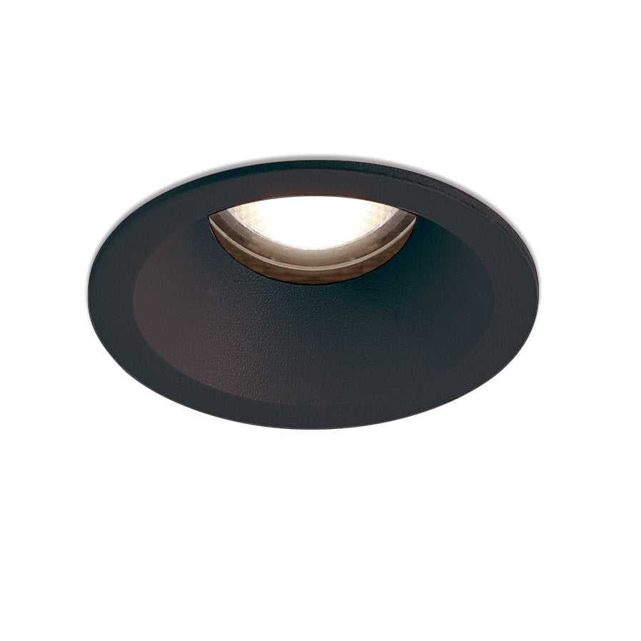 Baby Oscar LED Recessed Fixture in Black Eurofase Canada