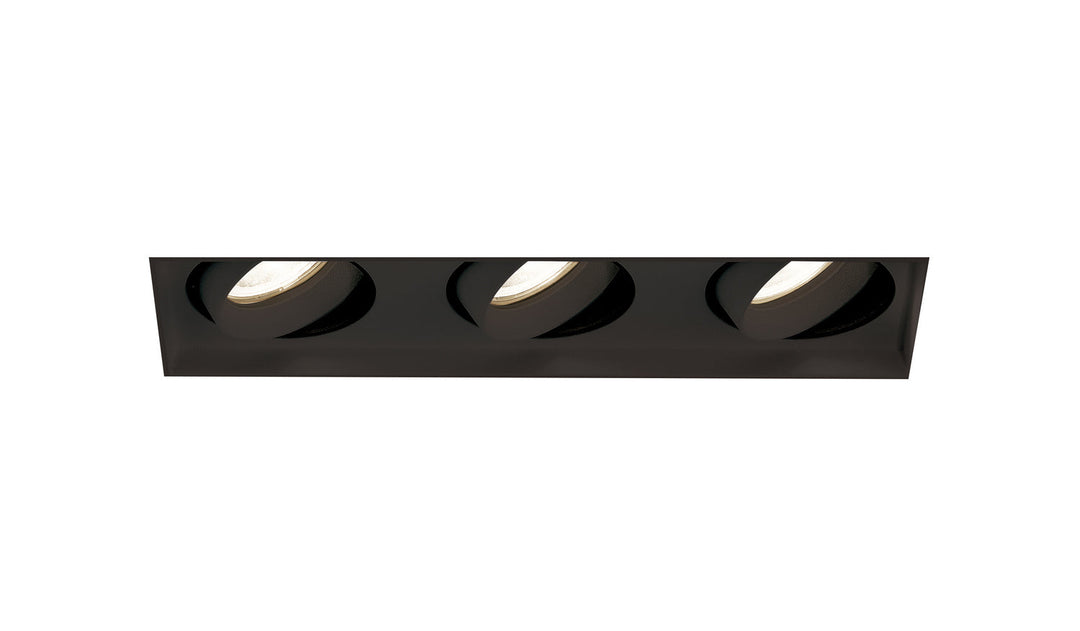 Baby Tango LED Recessed Multiple in Black Eurofase Canada