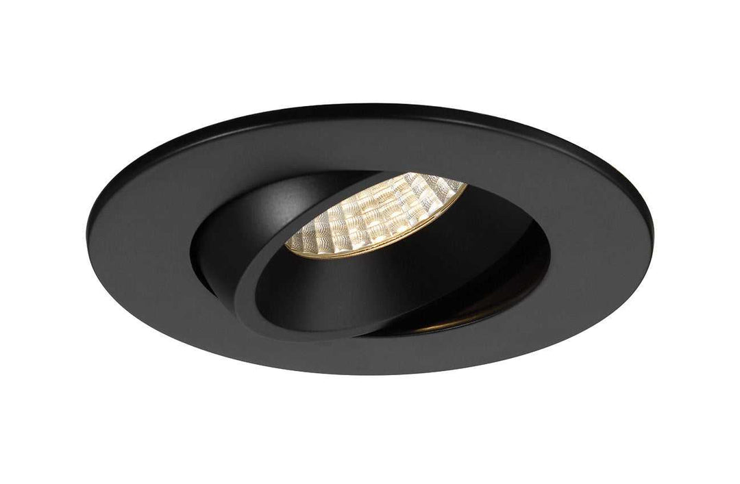 Midway LED Recessed Fixture in Black Eurofase Canada