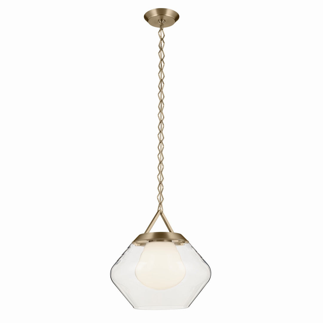 Nella One Light Pendant in Champagne Bronze Kichler Canada