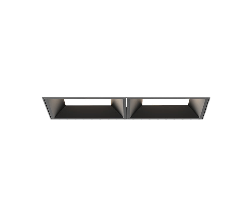 Bravo LED Recessed Multiple in Black Eurofase Canada
