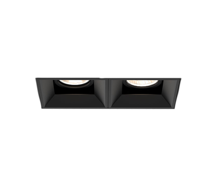 Bravo LED Recessed Multiple in Black Eurofase Canada