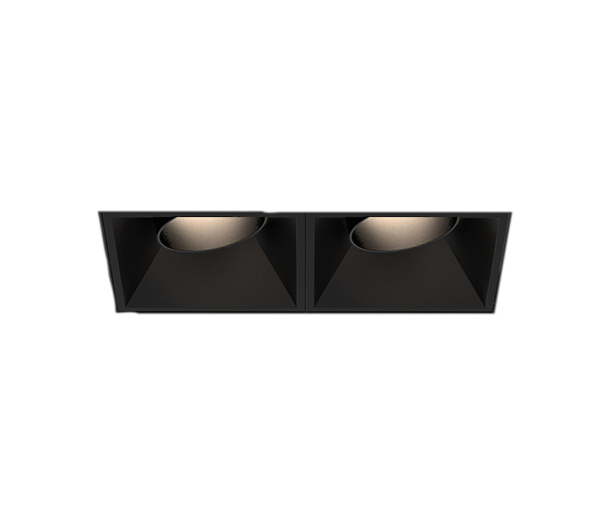 Bravo LED Recessed Multiple in Black Eurofase Canada