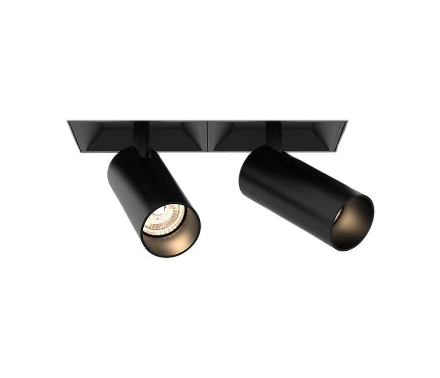 Bravo LED Recessed Multiple in Black Eurofase Canada