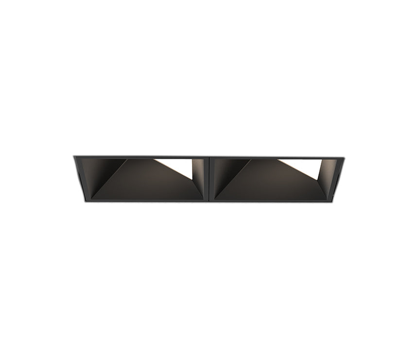 Bravo LED Recessed Multiple in Black Eurofase Canada