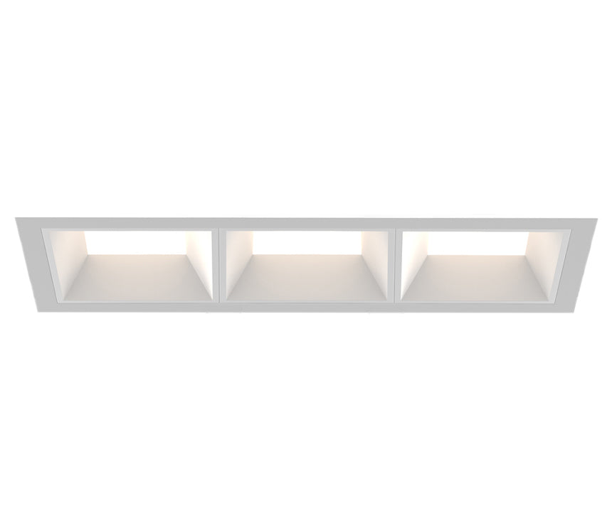 Bravo LED Recessed Multiple in White Eurofase Canada