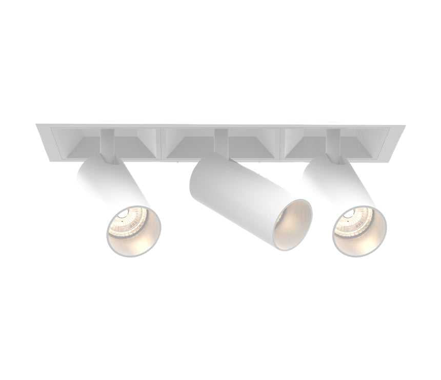 Bravo LED Recessed Multiple in White Eurofase Canada