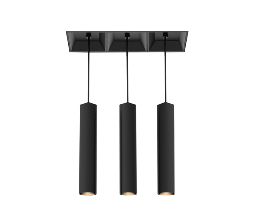 Bravo LED Recessed Multiple in Black Eurofase Canada