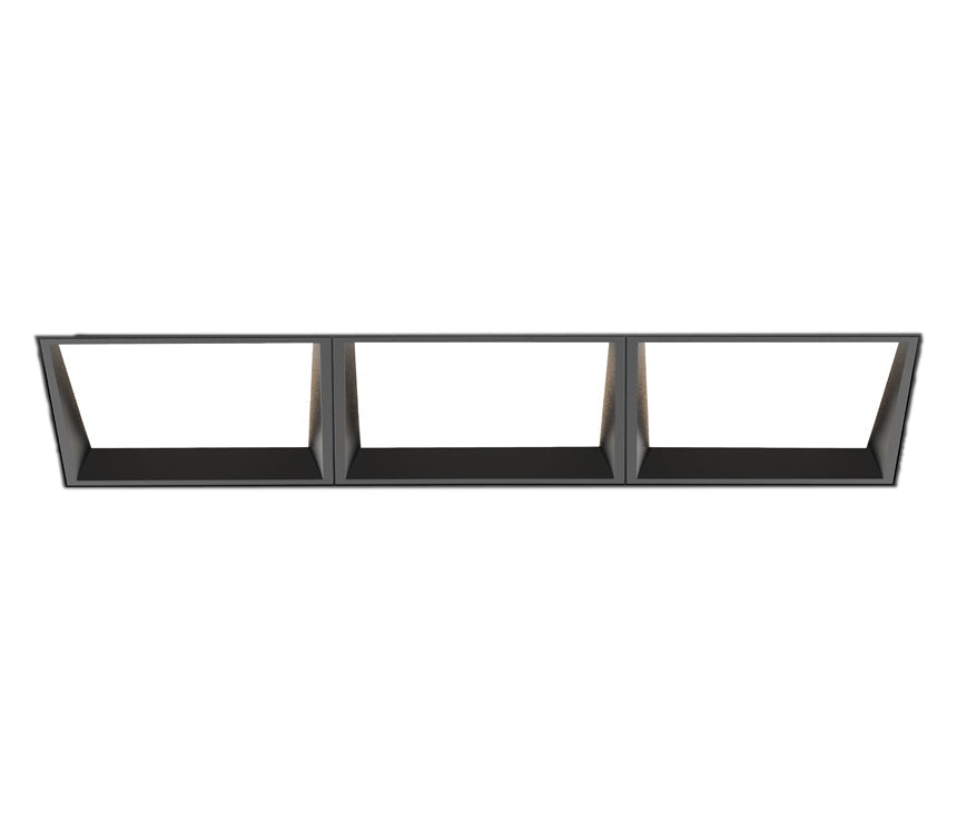 Bravo LED Recessed Multiple in Black Eurofase Canada