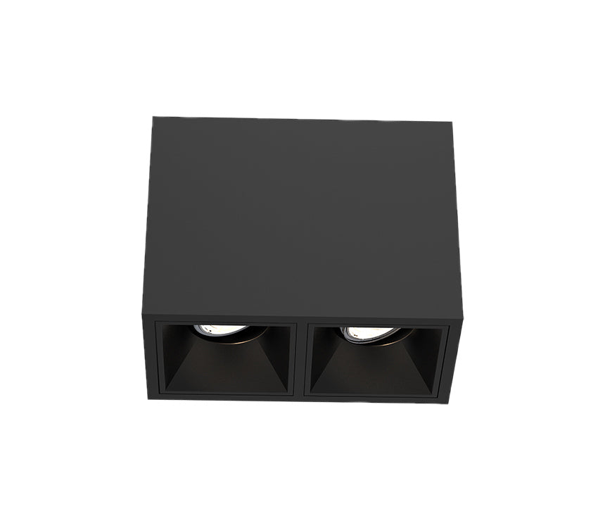 Bravo LED Flushmount in Black Eurofase Canada