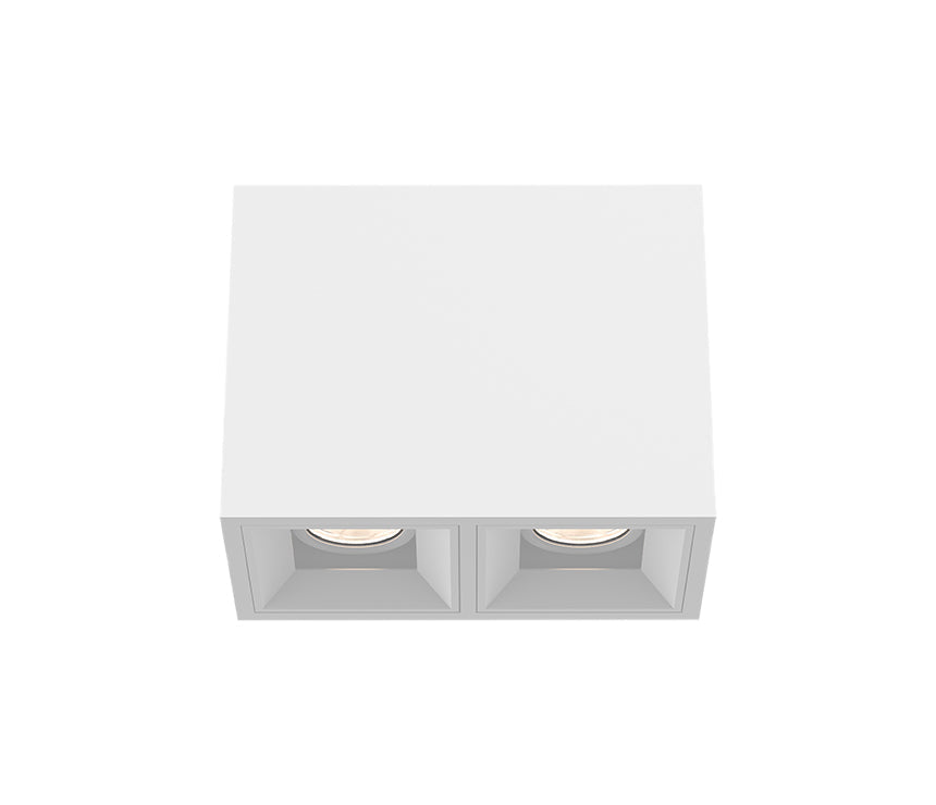Bravo LED Flushmount in White Eurofase Canada