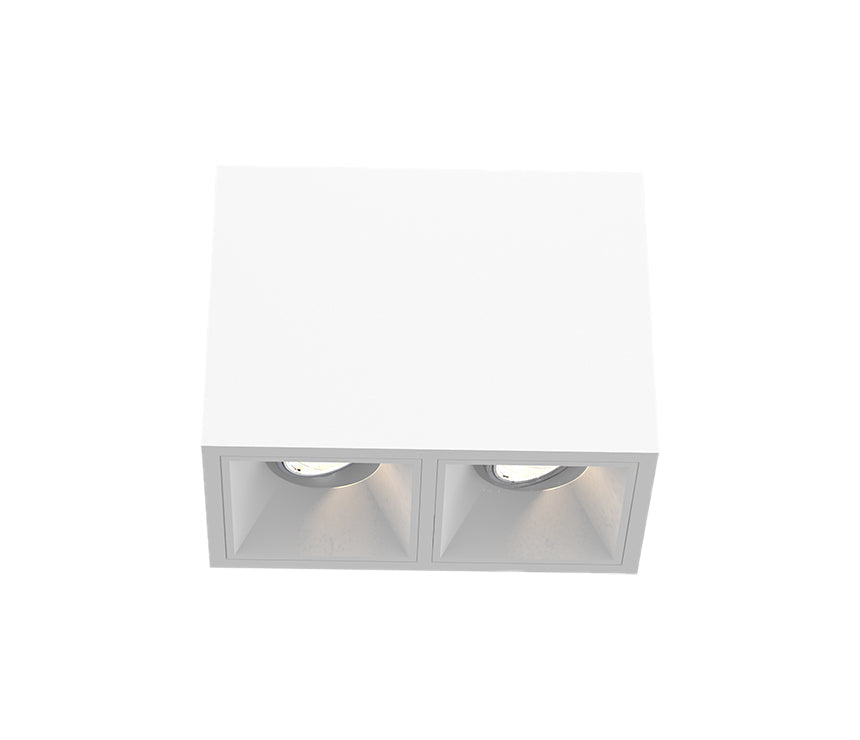 Bravo LED Flushmount in White Eurofase Canada