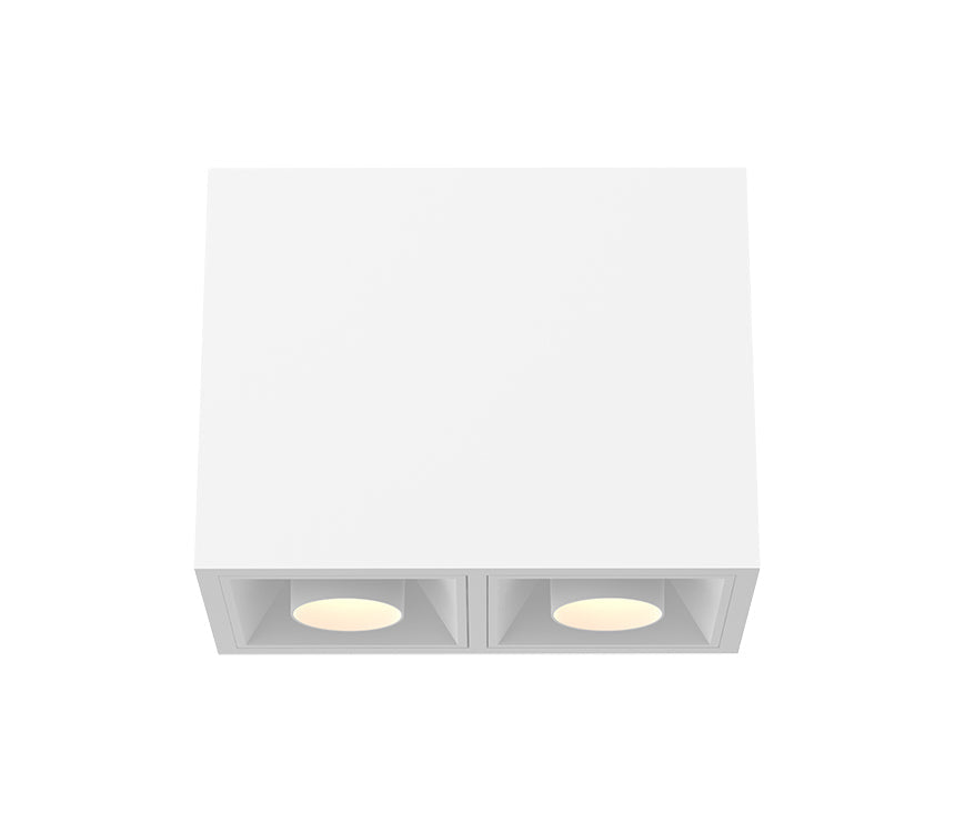 Bravo LED Flushmount in White Eurofase Canada