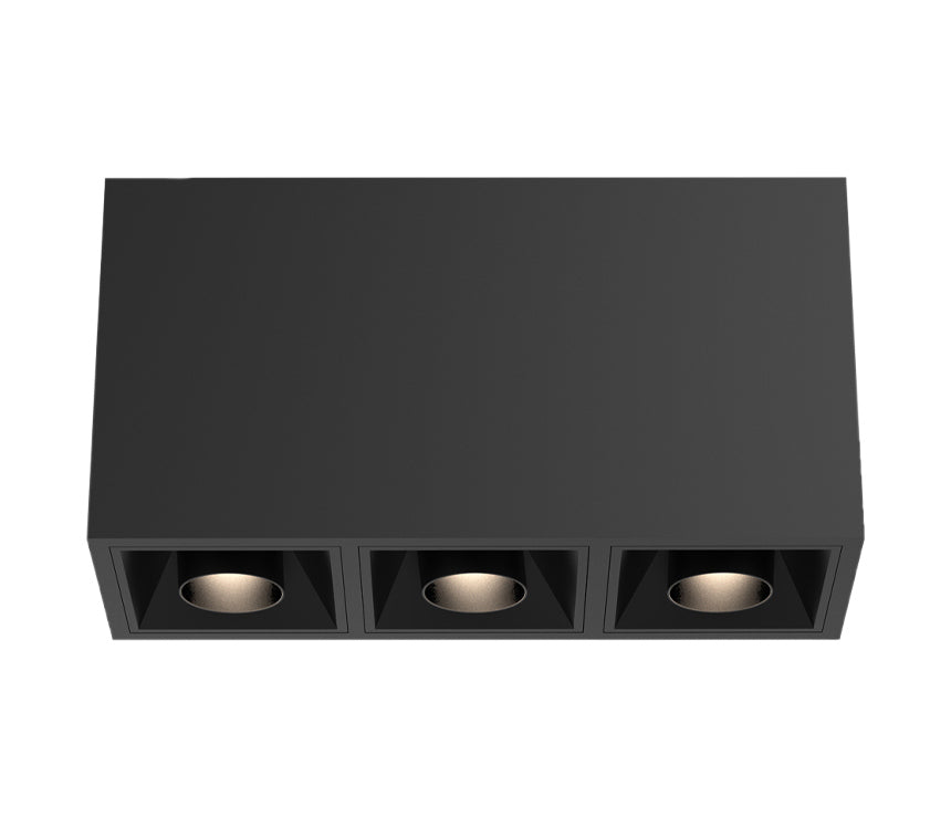 Bravo LED Flushmount in Black Eurofase Canada