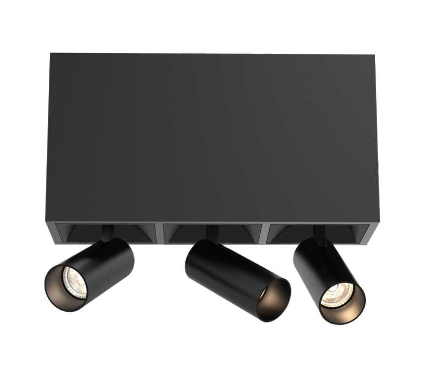 Bravo LED Flushmount in Black Eurofase Canada
