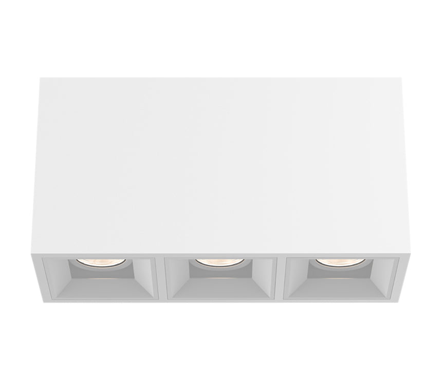 Bravo LED Flushmount in White Eurofase Canada