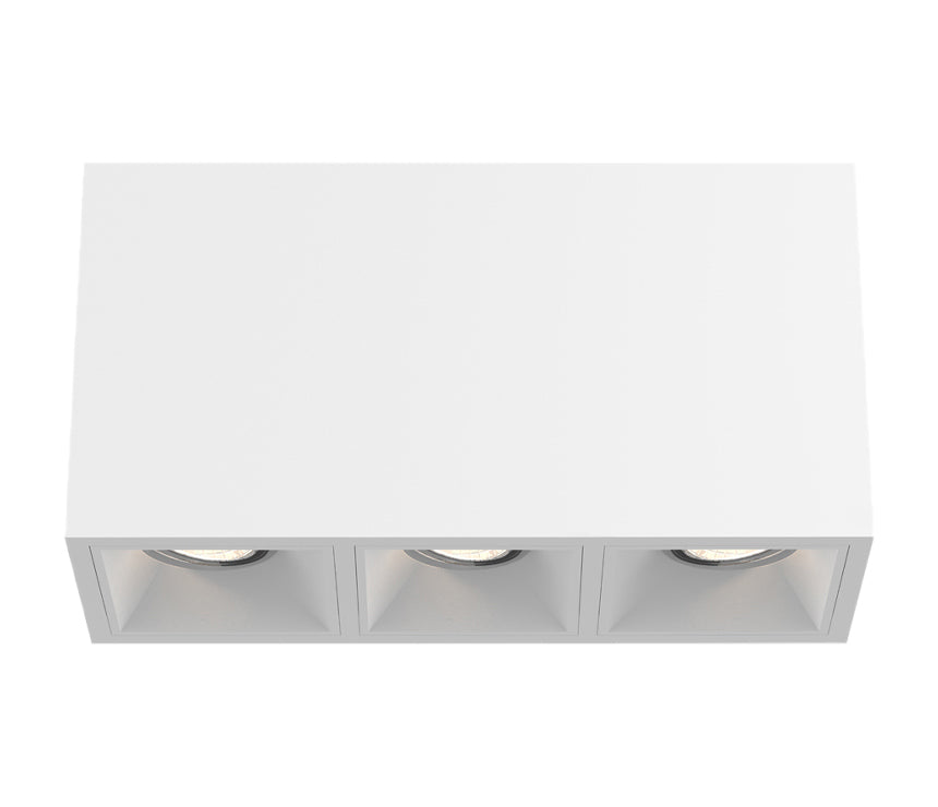 Bravo LED Flushmount in White Eurofase Canada
