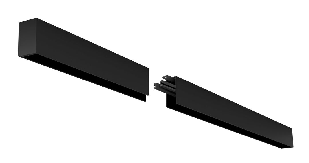 F55 LED Flushmount in Black Eurofase Canada