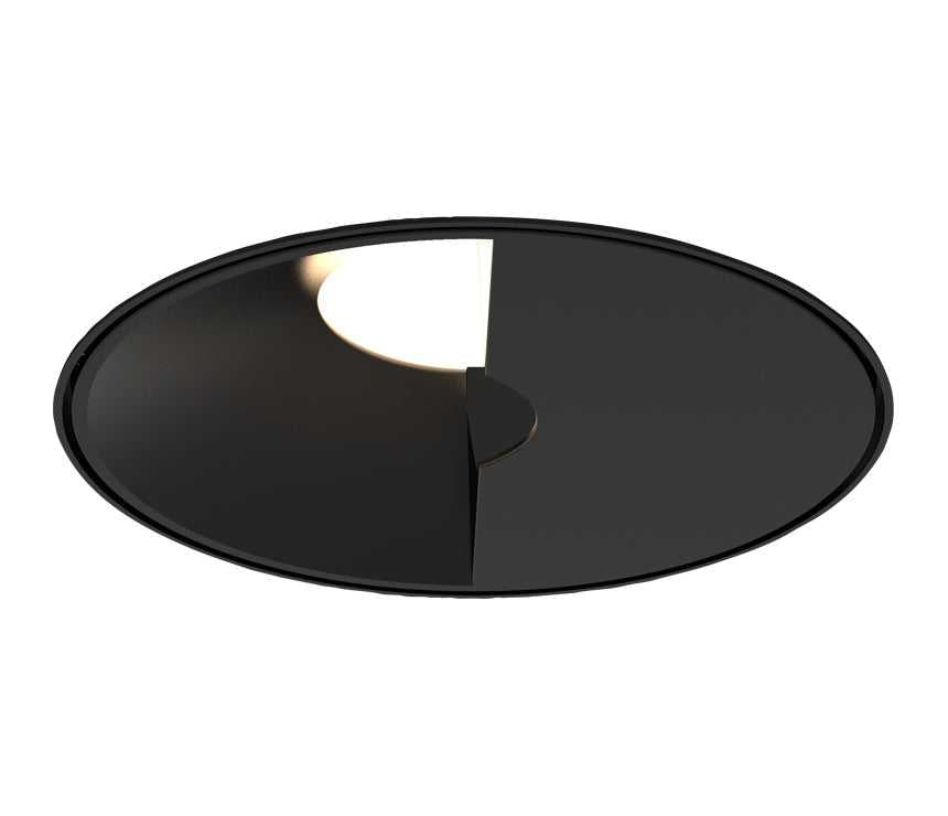 Oscar LED Recessed Fixture in Black Eurofase Canada