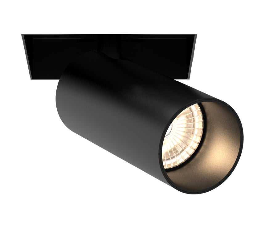 Tango LED Recessed Fixture in Black Eurofase Canada