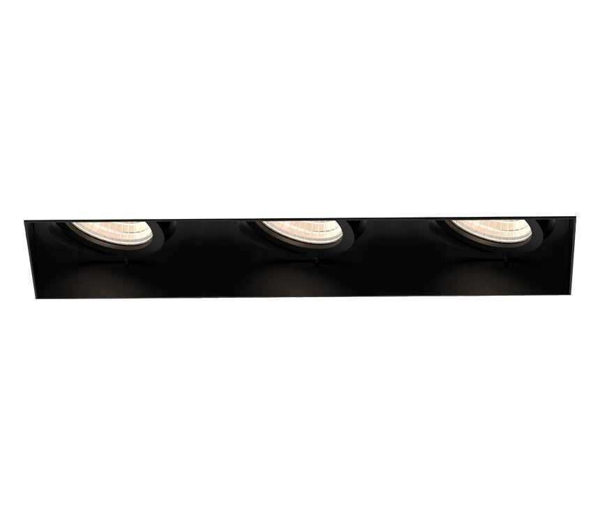 Tango LED Recessed Multiple in Black Eurofase Canada