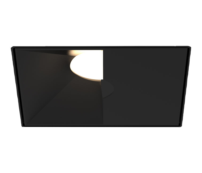 Oscar LED Recessed Fixture in Black Eurofase Canada