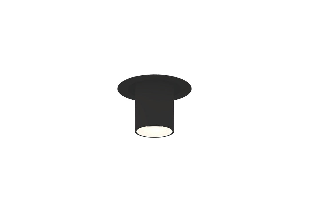 Tango LED Recessed Fixture in Black Eurofase Canada