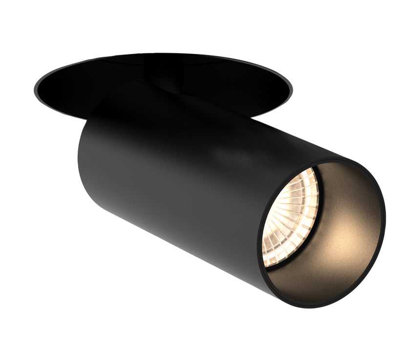 Tango LED Recessed Fixture in Black Eurofase Canada