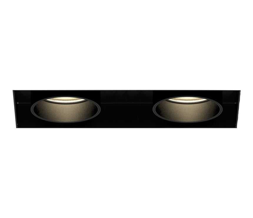 Tango LED Recessed Multiple in Black Eurofase Canada