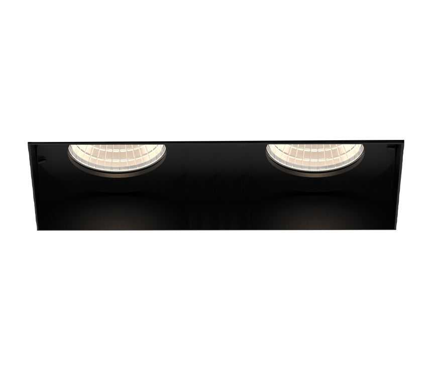 Tango LED Recessed Multiple in Black Eurofase Canada