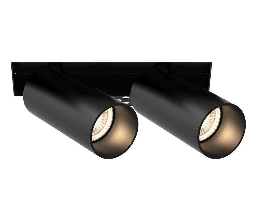 Tango LED Recessed Multiple in Black Eurofase Canada