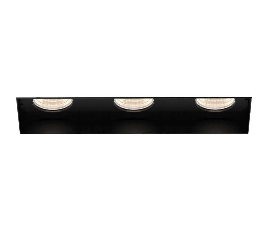 Tango LED Recessed Multiple in Black Eurofase Canada