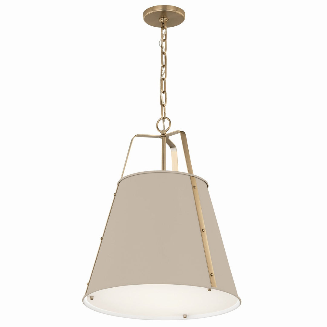 Etcher Two Light Pendant in Greige Kichler Canada