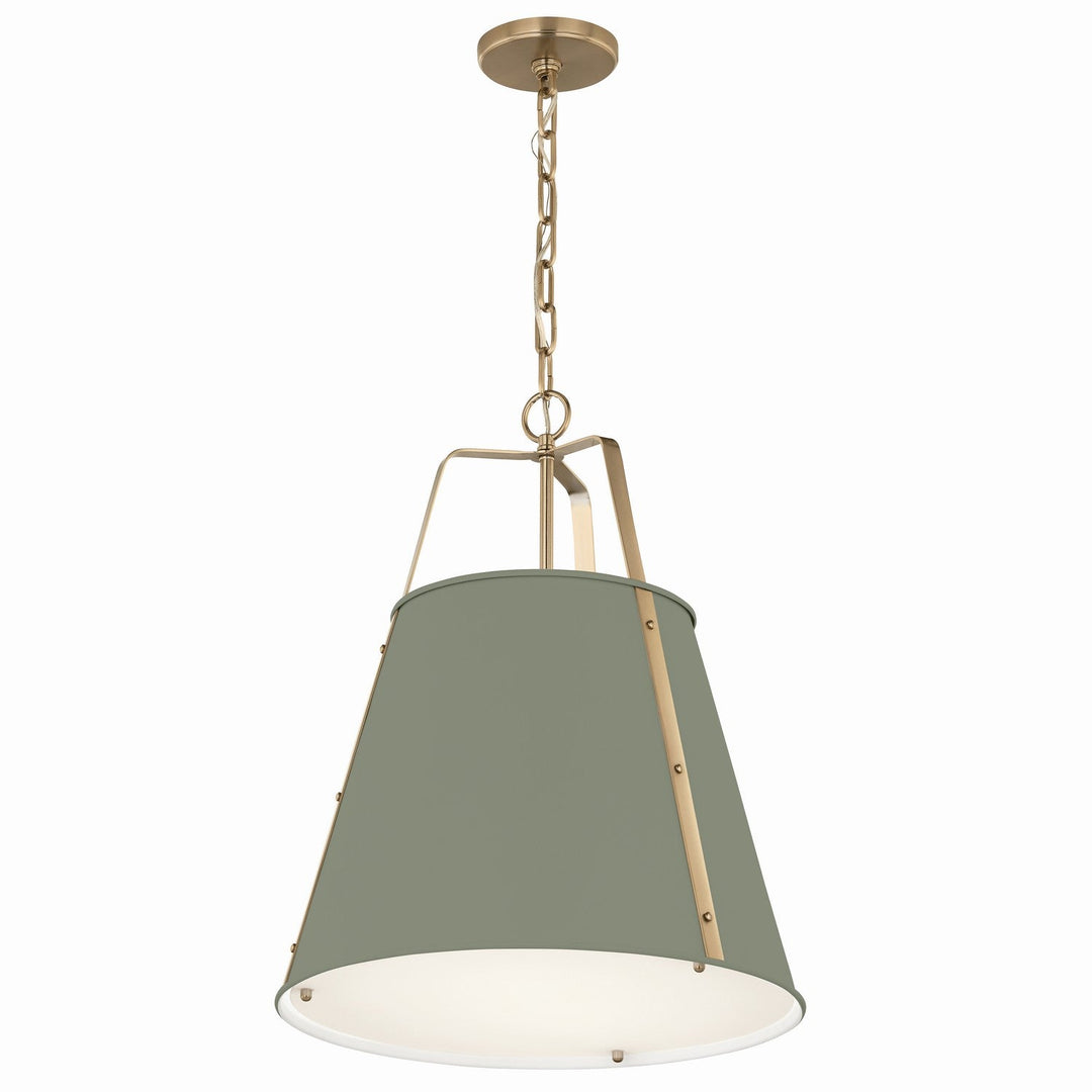 Etcher Two Light Pendant in HERITAGE GREEN Kichler Canada