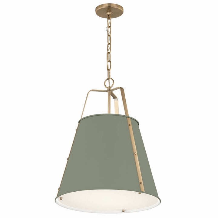 Etcher Two Light Pendant in HERITAGE GREEN Kichler Canada