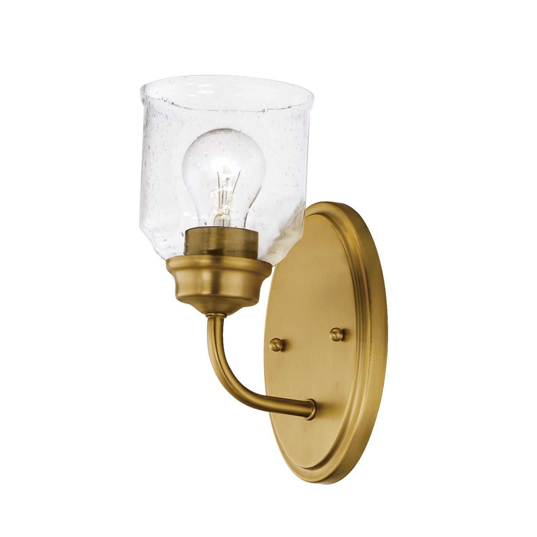 Maxim - 12261CDNAB - One Light Wall Sconce - Acadia - Natural Aged Brass