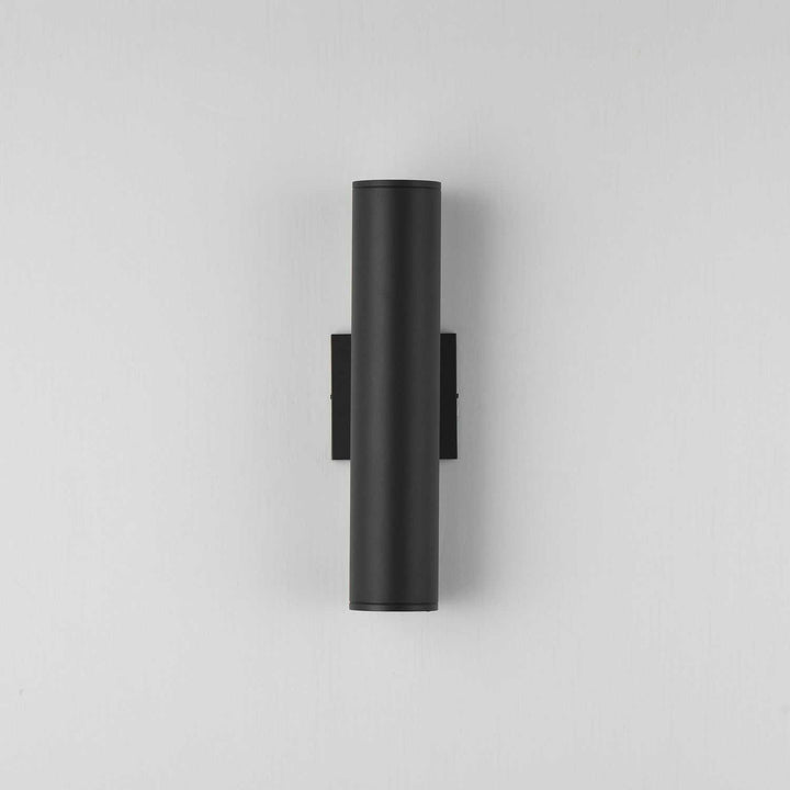 Caldera LED Outdoor Wall Sconce in Black Maxim