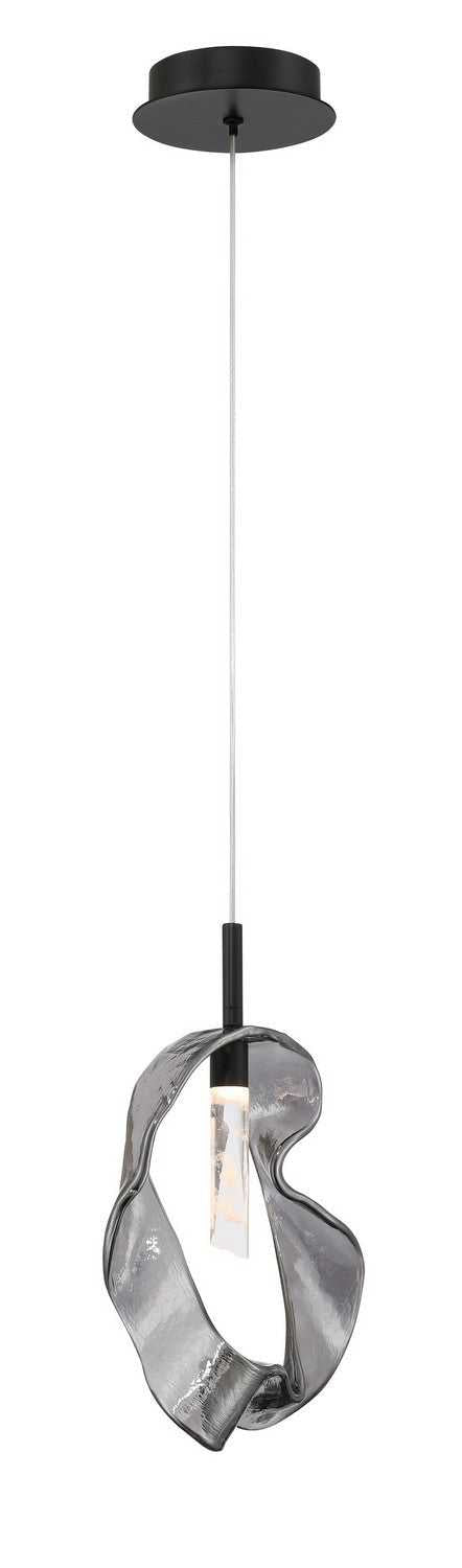 Norah LED Pendant in Matte Black Eurofase Canada