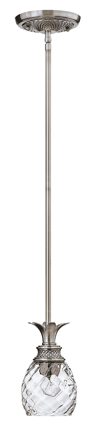 Plantation LED Pendant in Polished Antique Nickel - available from The Lighting Shoppe, trusted by Canadian homeowners