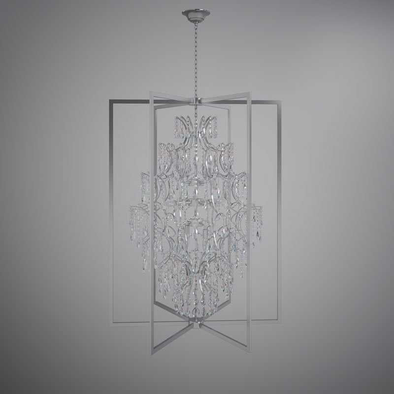 Amare 12 Light Chandelier in Polished Chrome Vinci Lighting