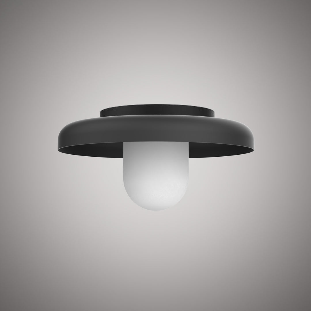 Vinci Lighting - C30150-BK - One Light Flush Mount - Cloud - Matte Black