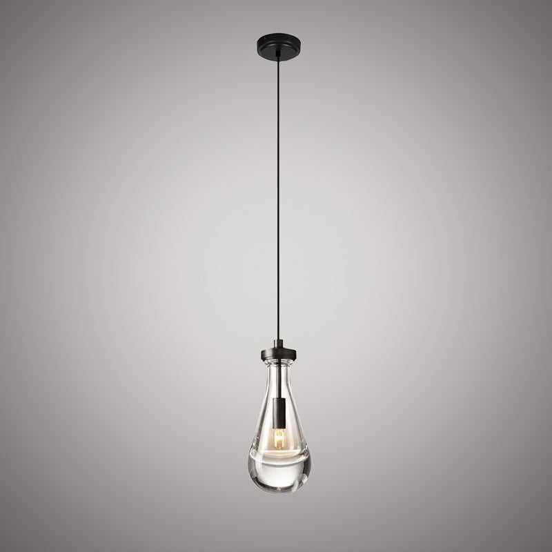 Loft One Light Pendant in Matte Black Vinci Lighting